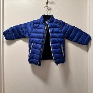 Hanna Andersson Royal Blue Kids Puffer Jacket -Sz 100 - Excellent Condition